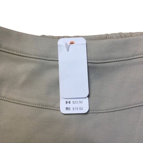 Gymboree Girls Uniform Skirt – Size 4, Khaki, Easy Pull-Up, Elastic Waist - Picture 3 of 3